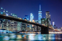 Brooklyn Bridge at night