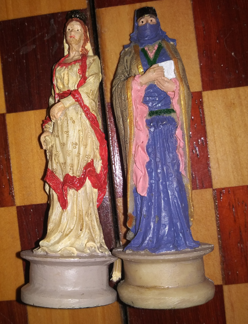 Crusades Chess Set Queens