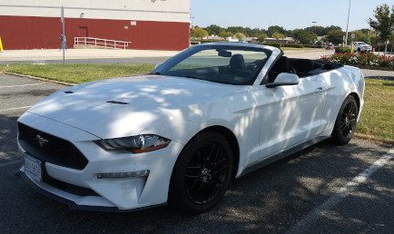 2019 Mustang convertible